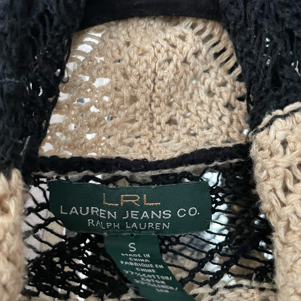 Ralph Lauren Striped Linen + Cotton Knit
